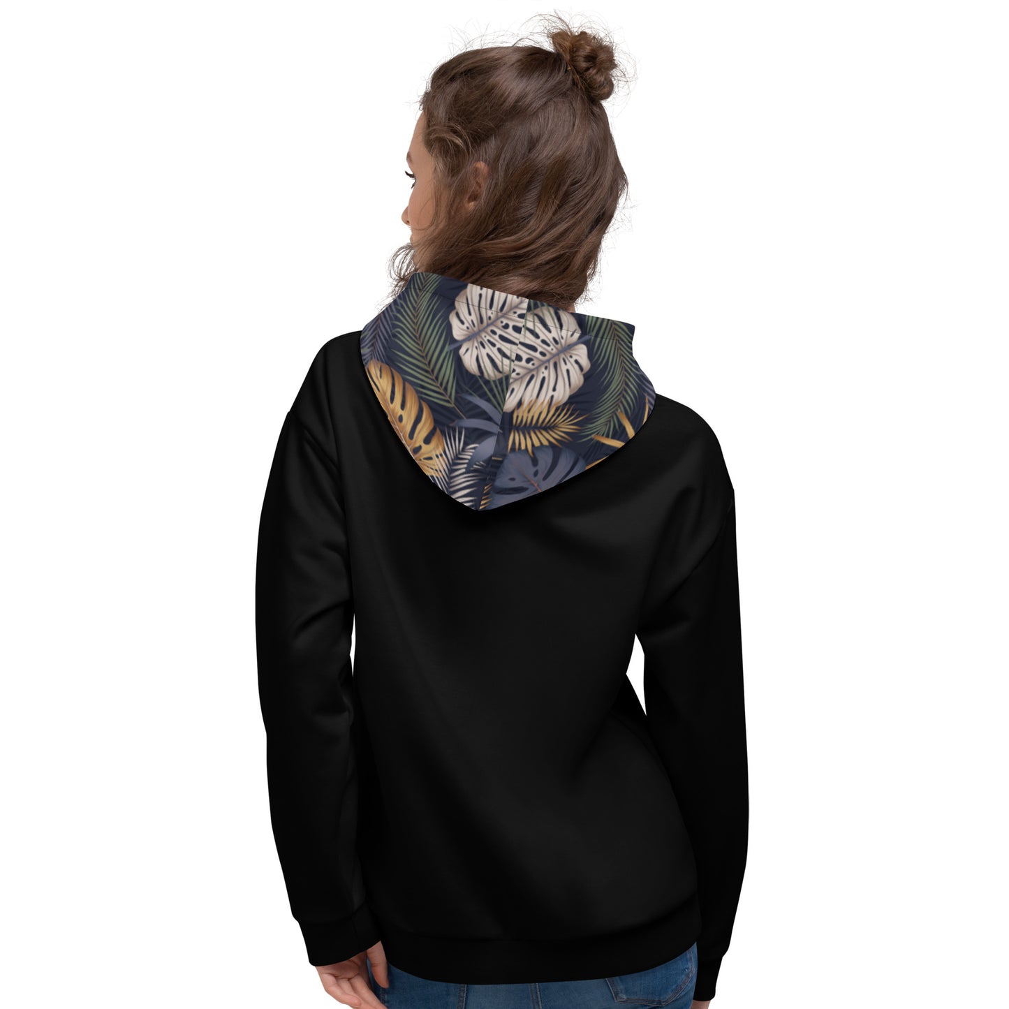Hoodie Palm Black