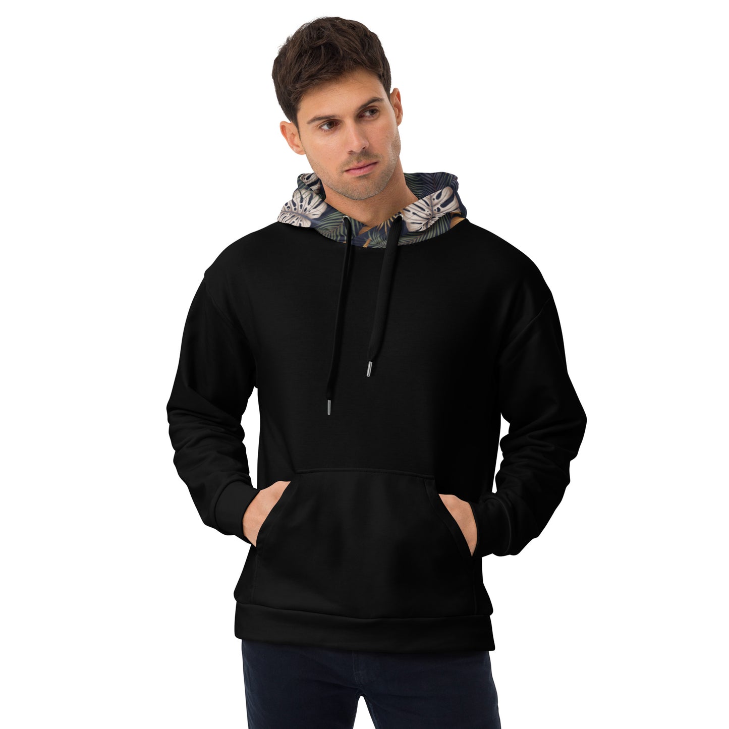 Hoodie Palm Black