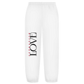 Oversize Sweatpants Operation Love White