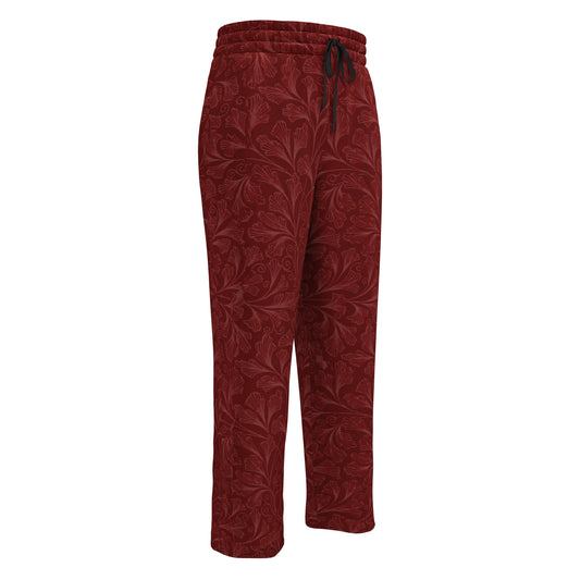 Jogger Floral Bordeaux straight