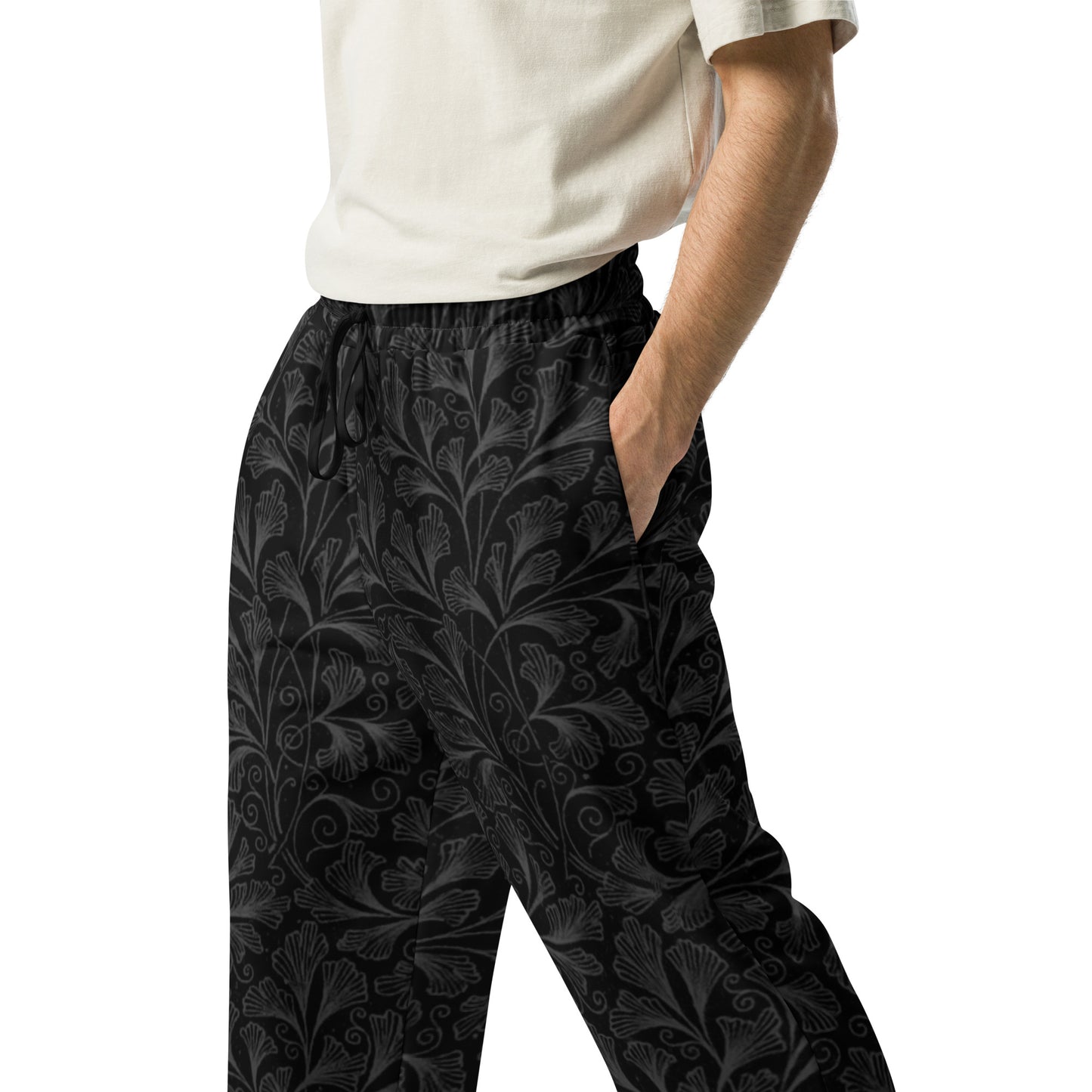 Jogger Floral Black straight