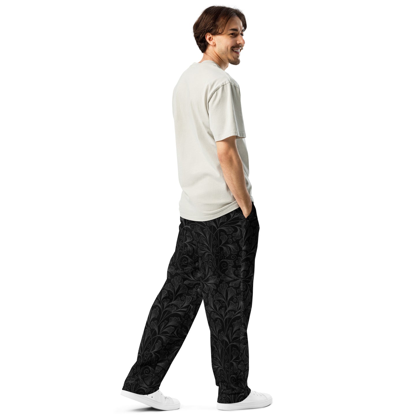 Jogger Floral Black straight