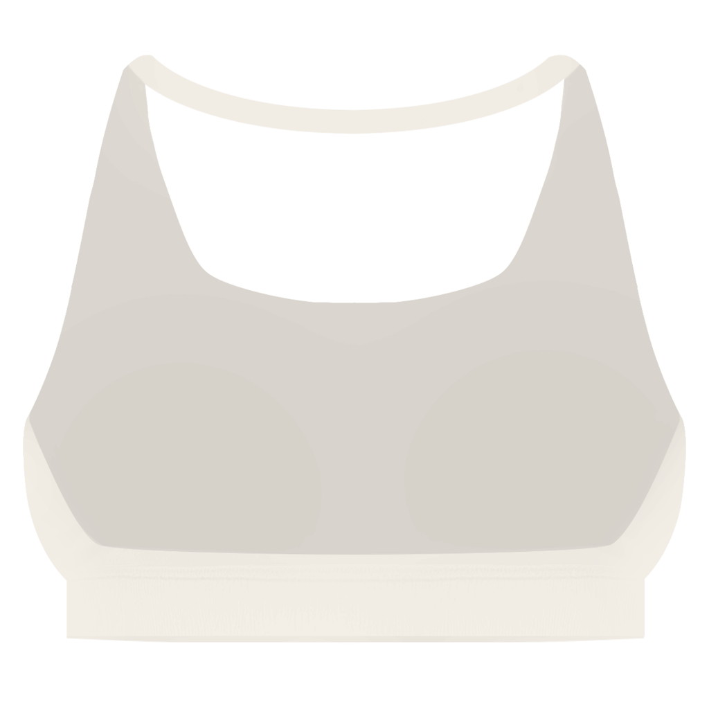 Der Sport BH Operation Love von State Your Mind ist ein beiger Racerback-Sport-BH mit breiten Trägern, einem elastischen Stützband und nahtlosem Vier-Wege-Stretch-Gewebe für Komfort und Flexibilität bei jeder Aktivität.